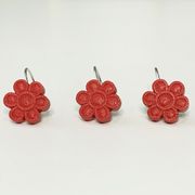 Gancho-de-bano-Rustic-Flower-Rojo